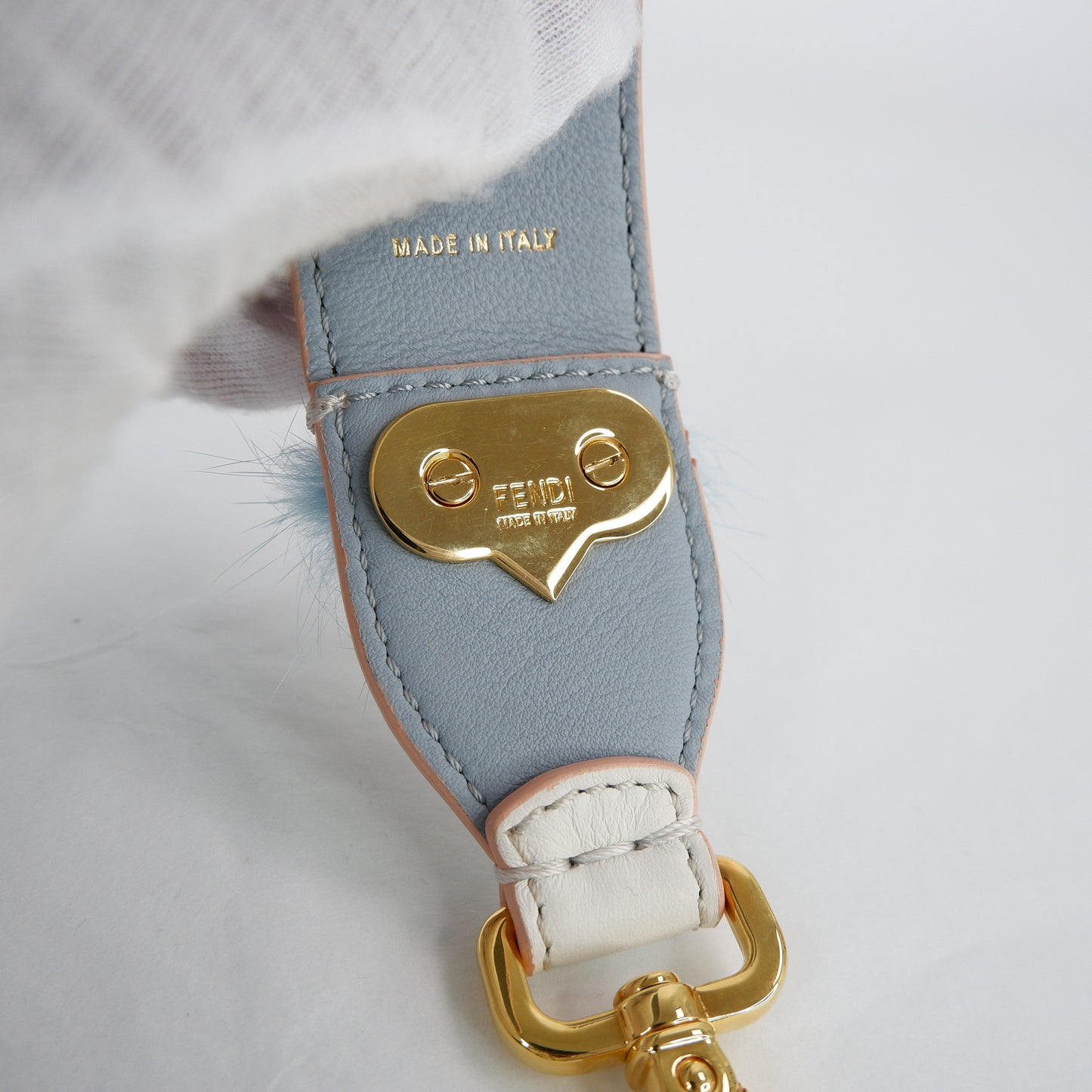 Fendi Strap Monster White Red Black