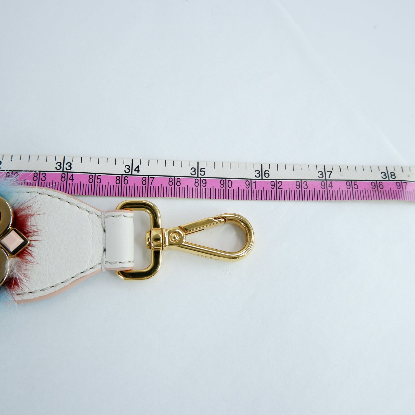 Fendi Strap Monster White Red Black