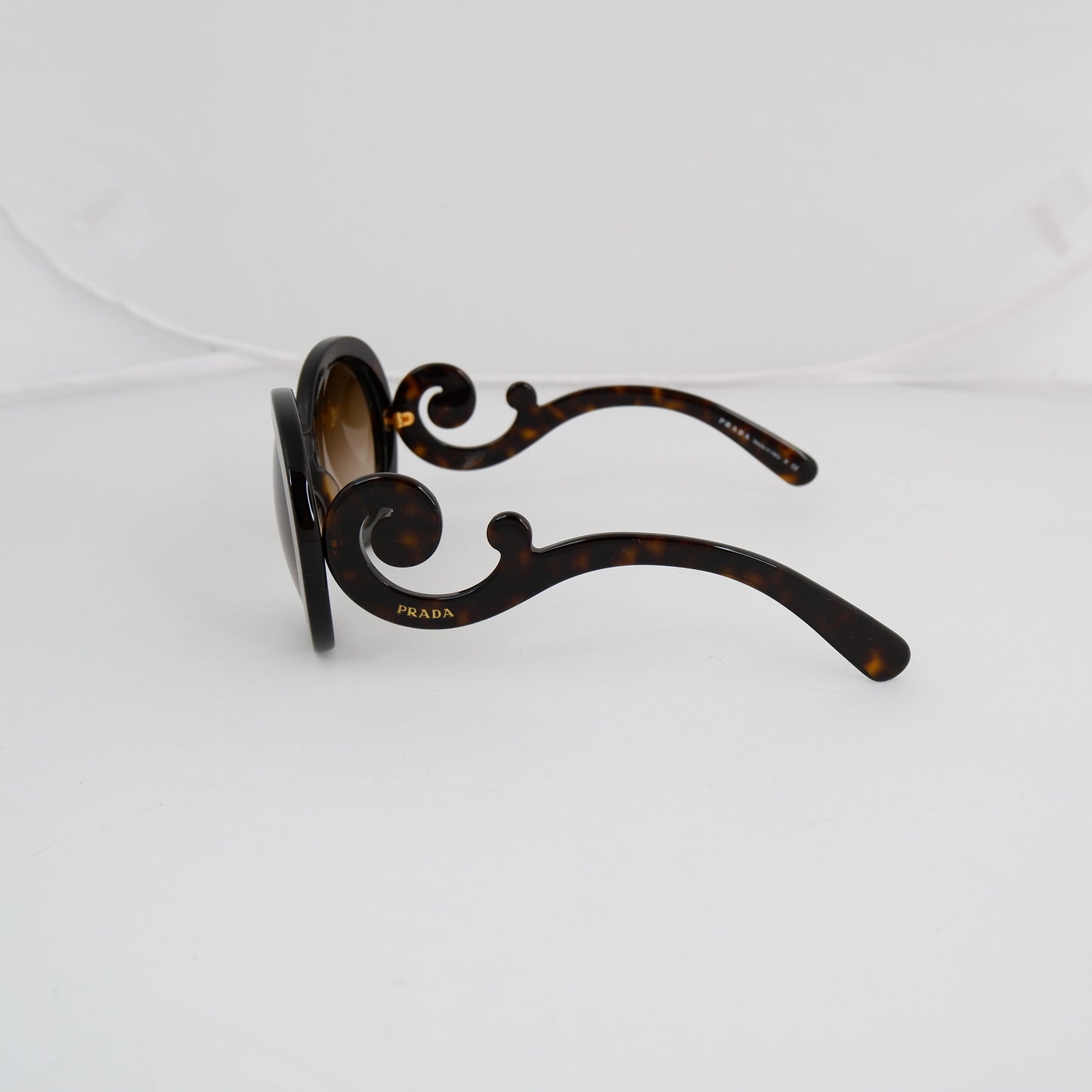 Prada Baroque Sunglasses Tortoise