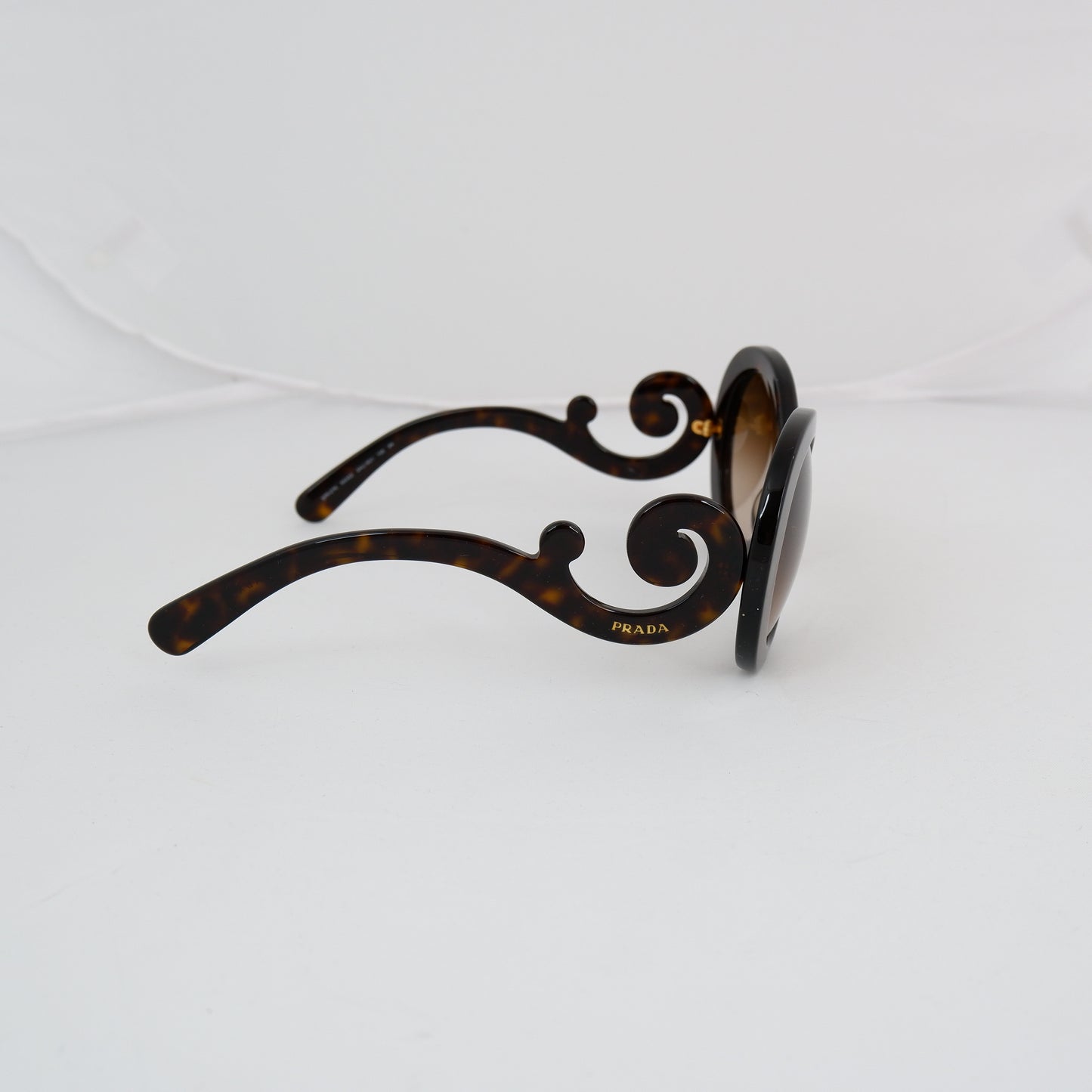 Prada Baroque Sunglasses Tortoise