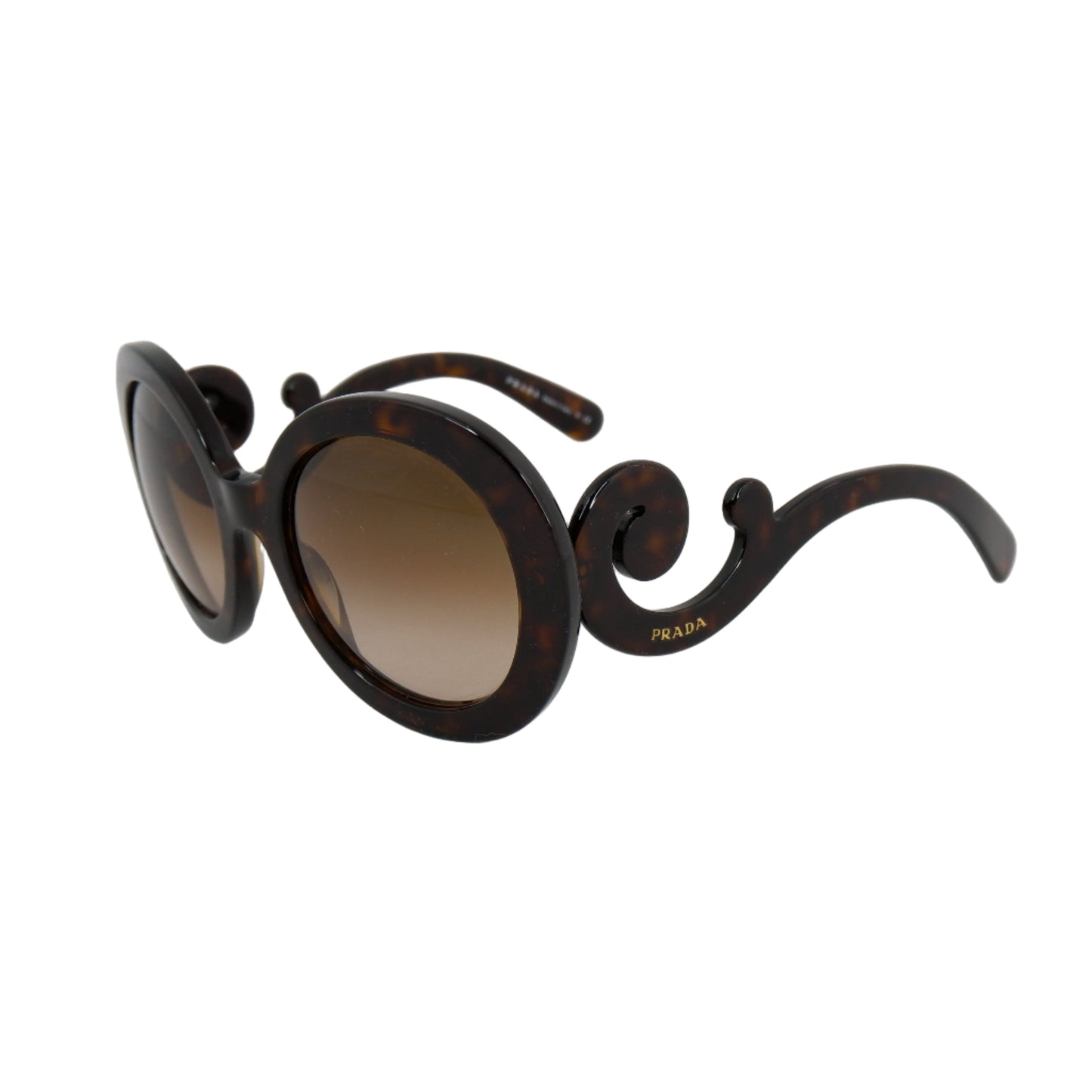 Prada Baroque Sunglasses Tortoise