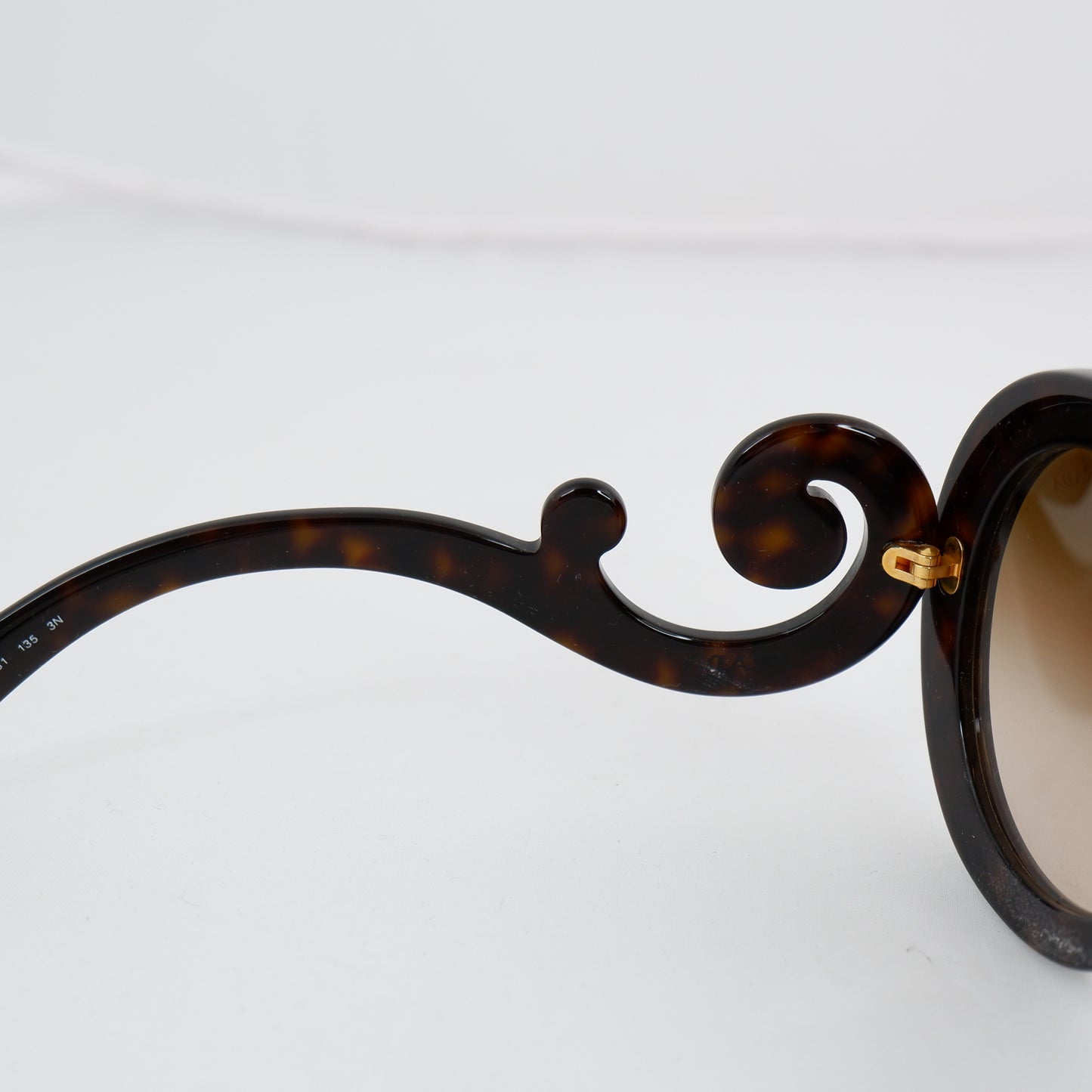 Prada Baroque Sunglasses Tortoise