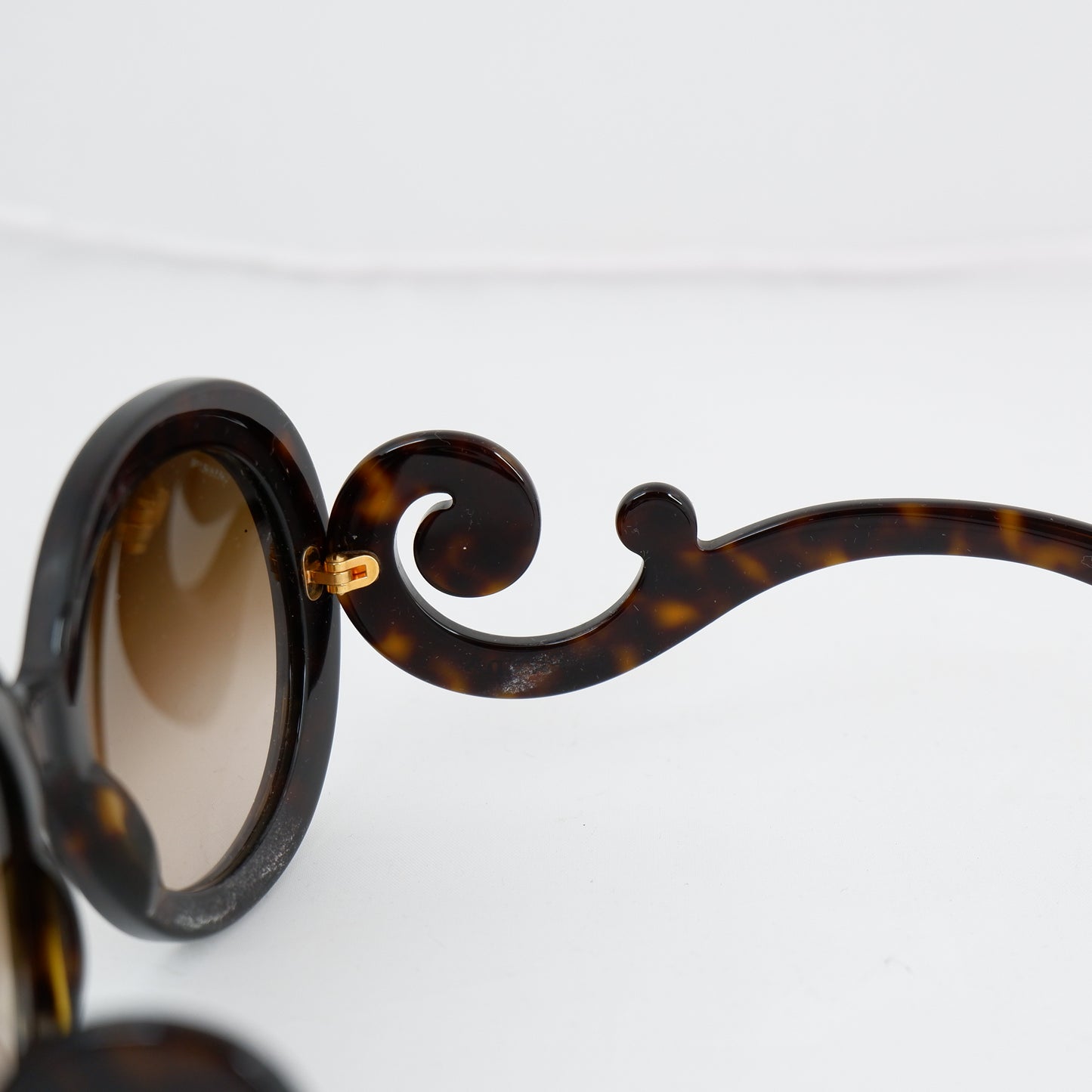 Prada Baroque Sunglasses Tortoise