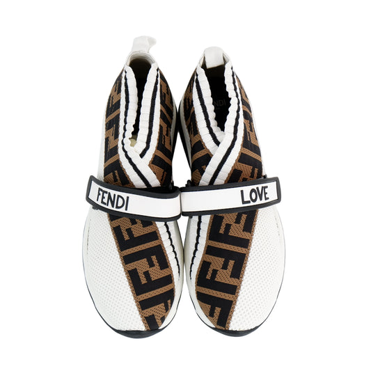 Fendi Sneakers Brown 37.5