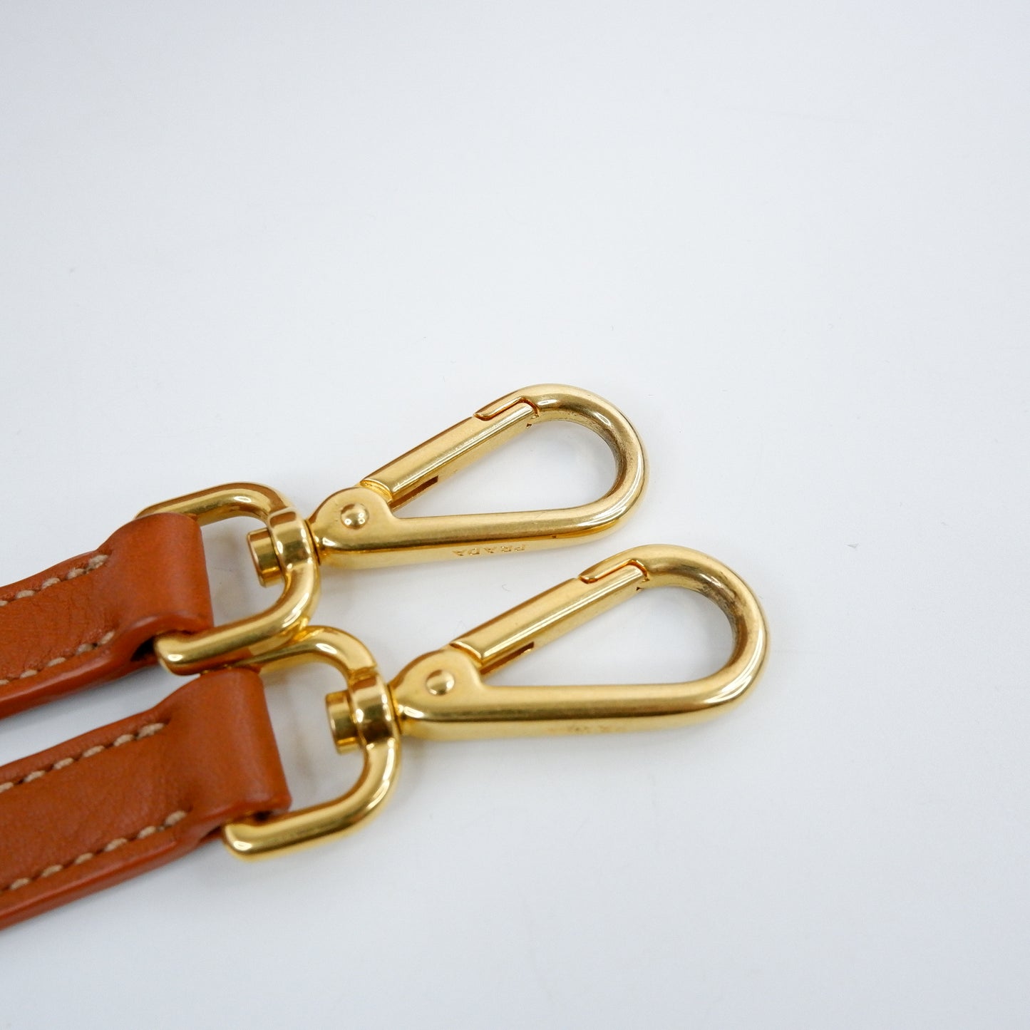 Prada Tote Zip Vit Diano Rame