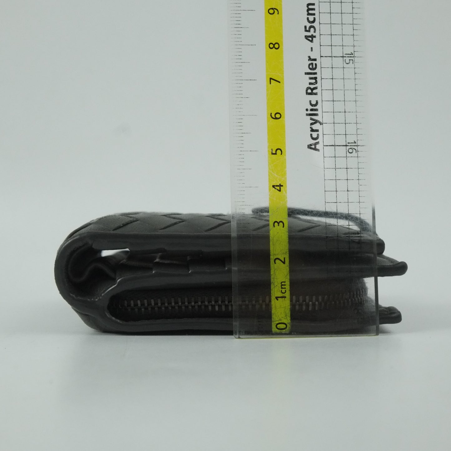 Bottega Short Wallet Grey