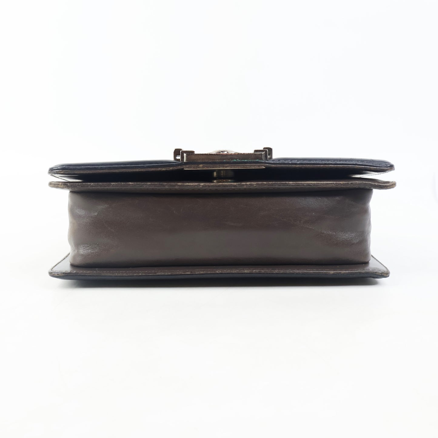 Chanel Boy 8" Brown Black