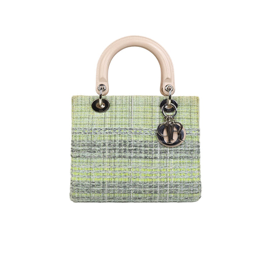 Cristian Dior Lady Medium Tweed Green