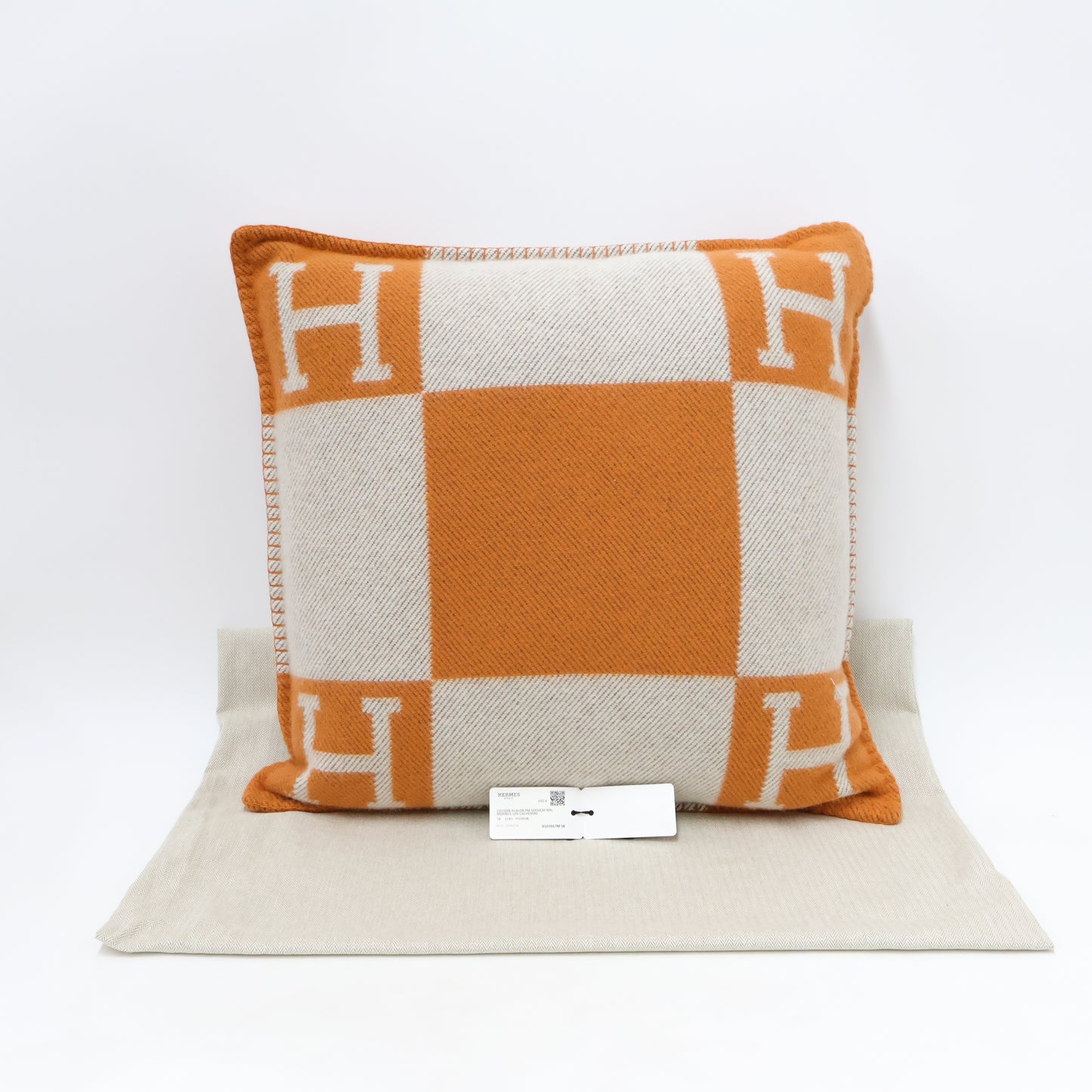 Hermes Avalon Pillow Potiron
