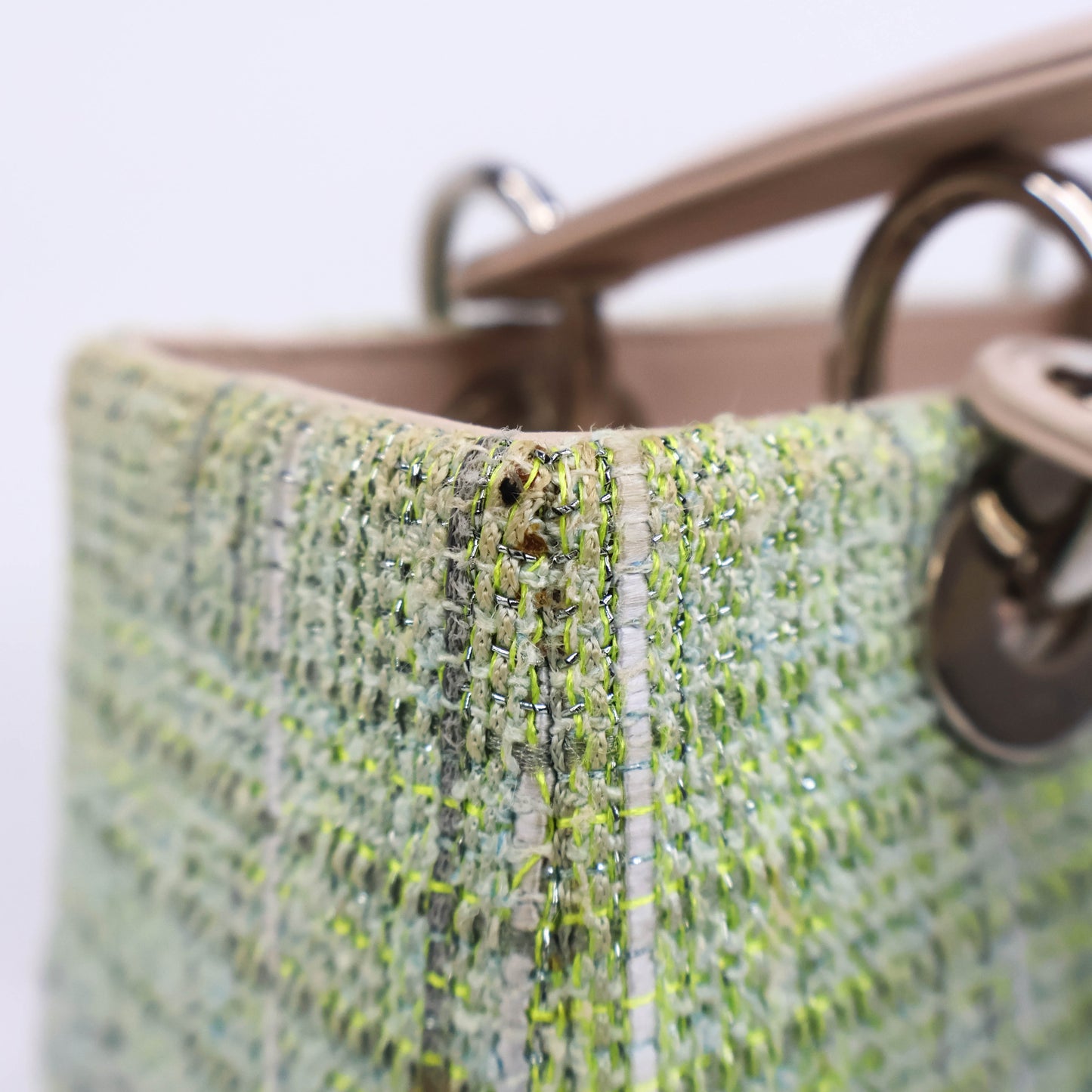 Cristian Dior Lady Medium Tweed Green