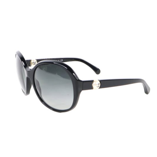 Chanel Sunglasses Black With Pearl