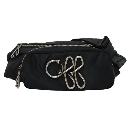 Off White Belt Bag Nylon Black