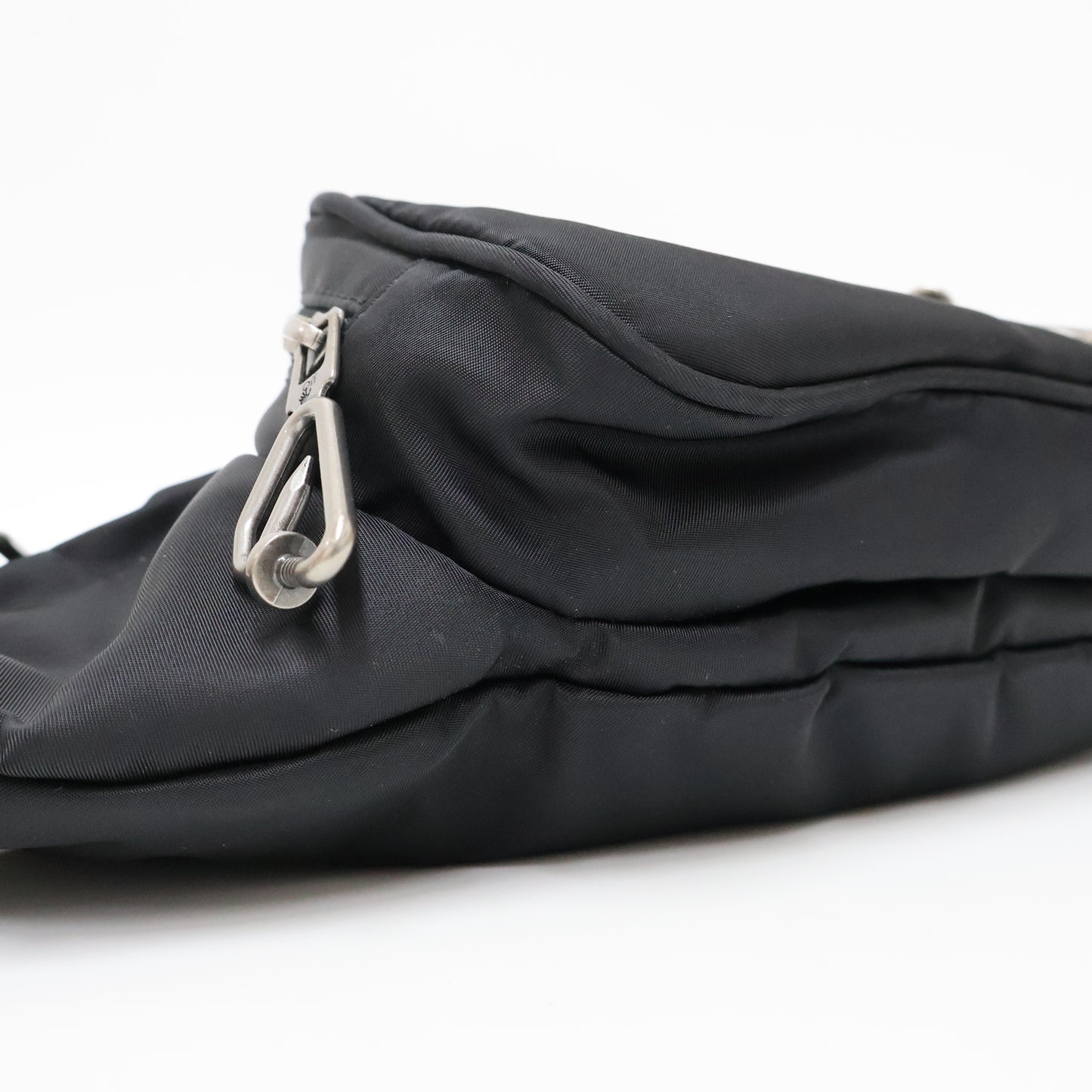 Off White Belt Bag Nylon Black