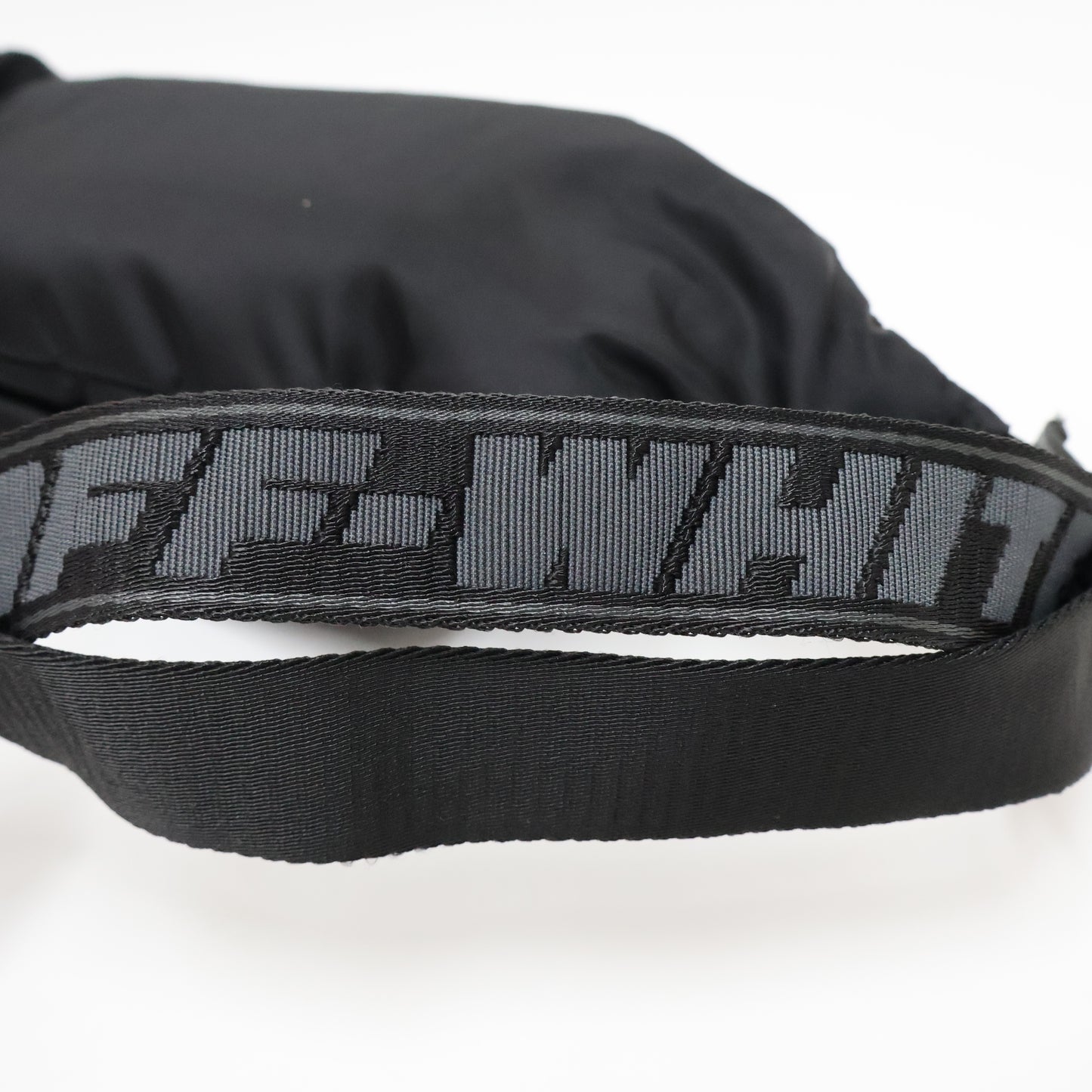 Off White Belt Bag Nylon Black