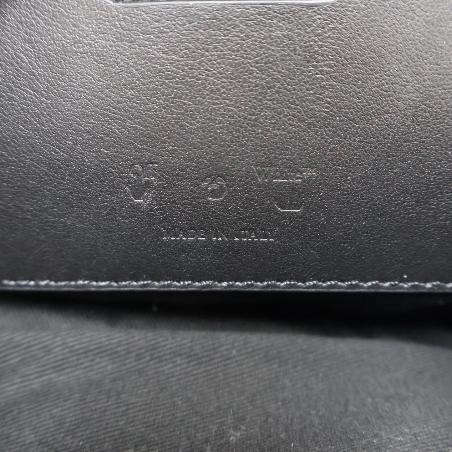 Off White Belt Bag Nylon Black