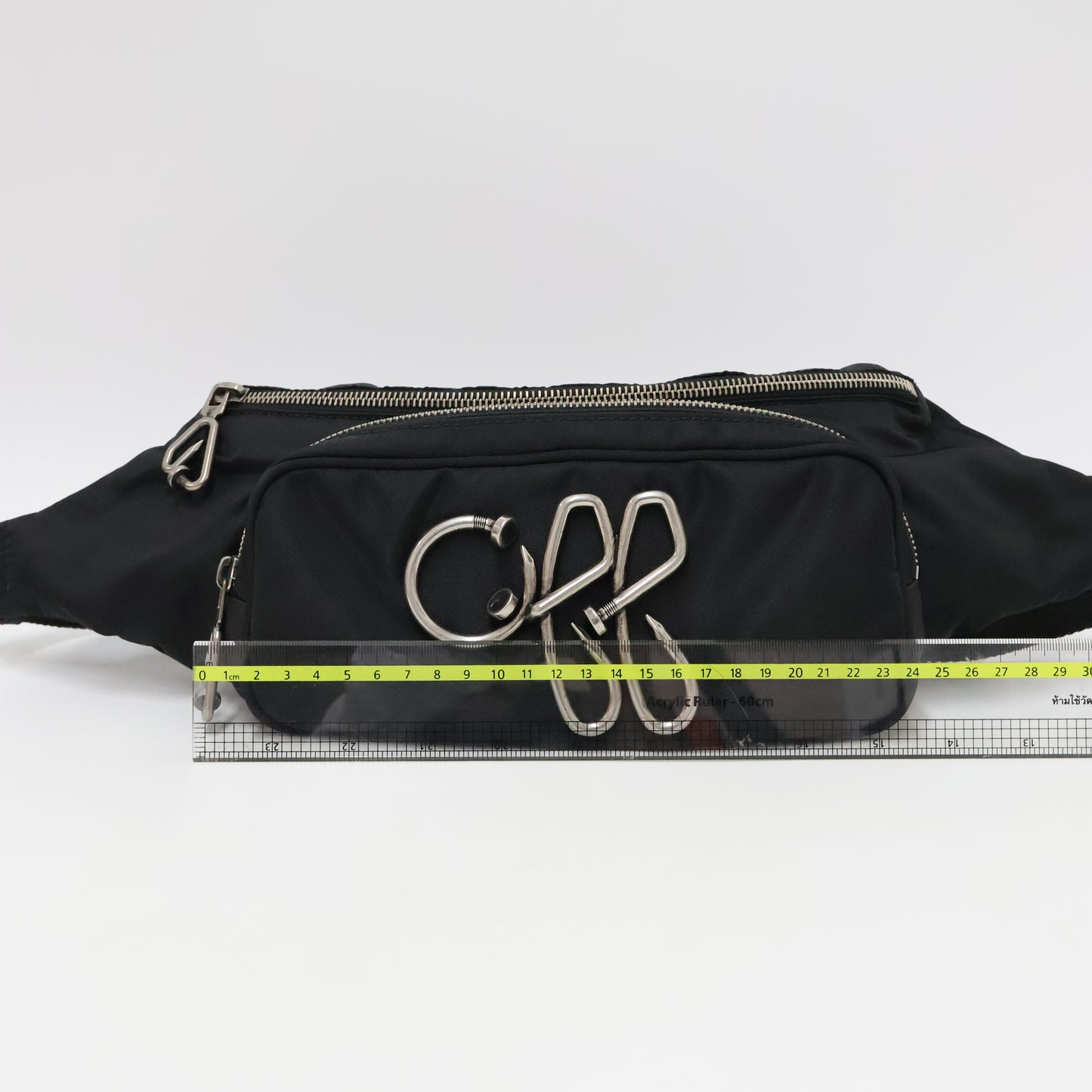 Off White Belt Bag Nylon Black