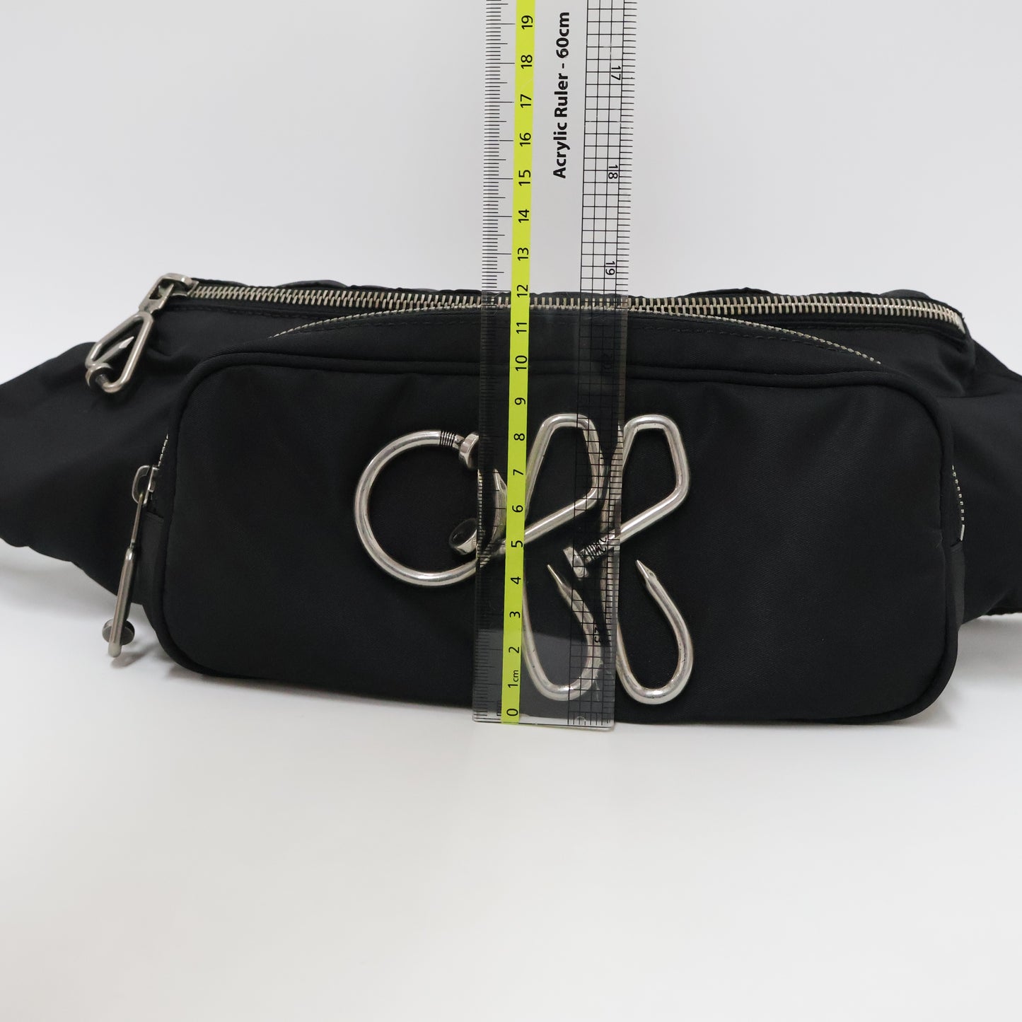 Off White Belt Bag Nylon Black