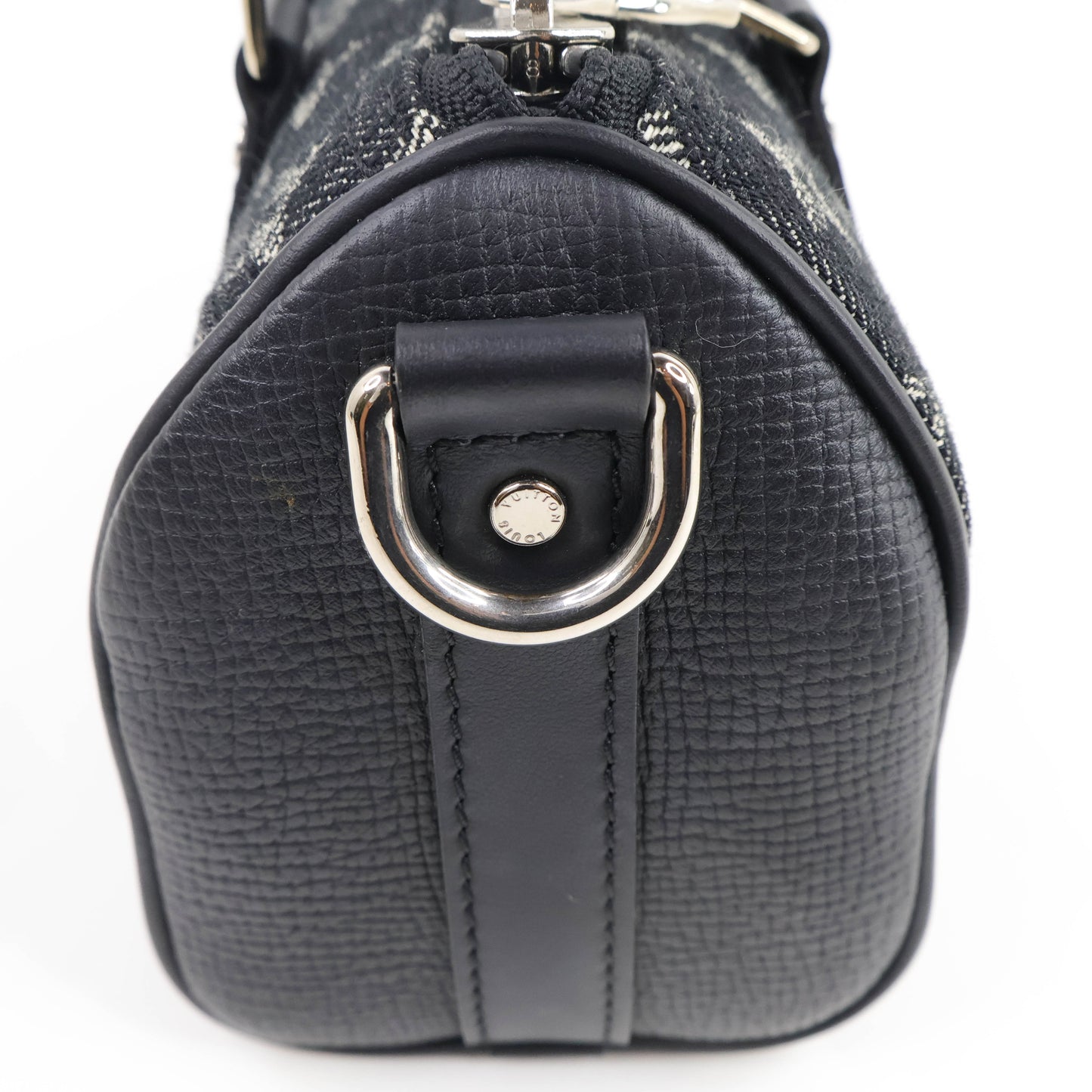 Louis Vuitton x Nigo Keepall XS Denim Monogram Black