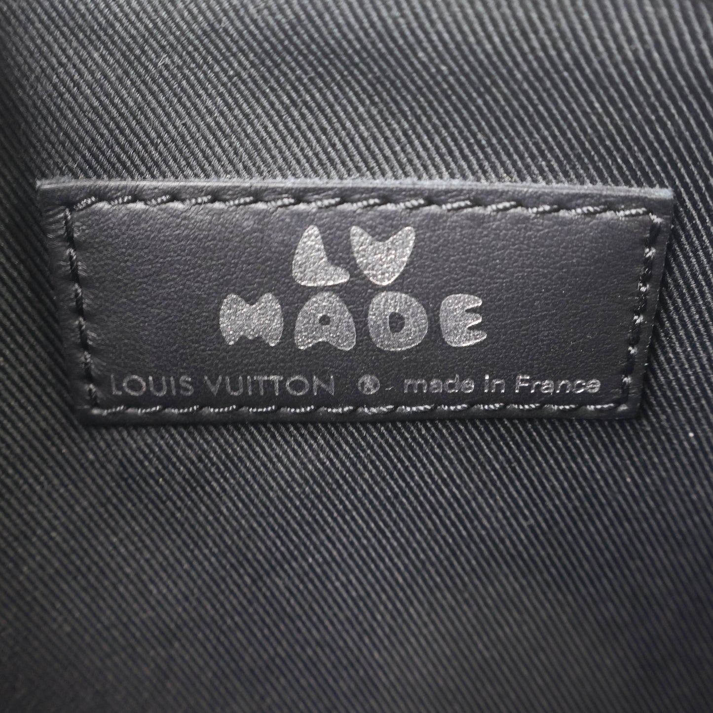 Louis Vuitton x Nigo Keepall XS Denim Monogram Black