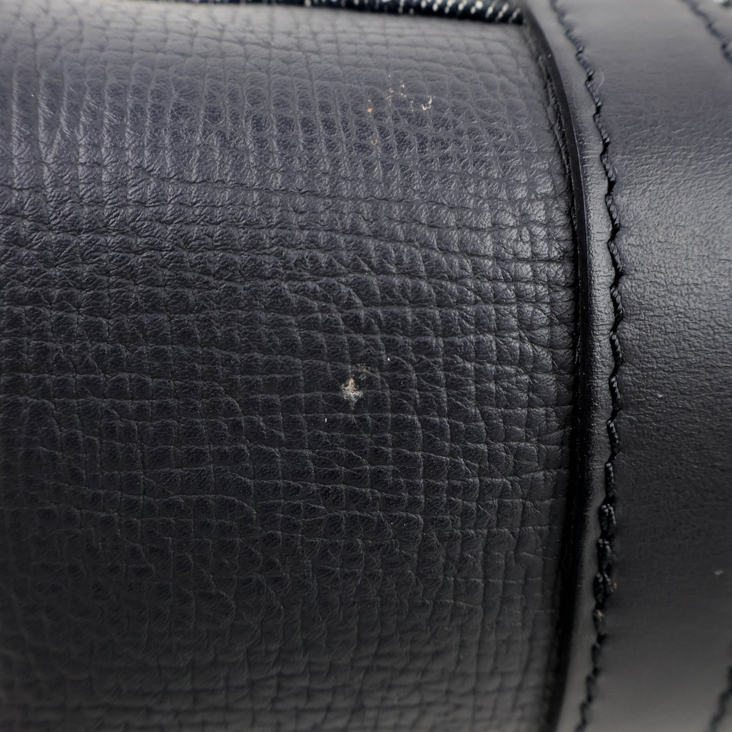 Louis Vuitton x Nigo Keepall XS Denim Monogram Black