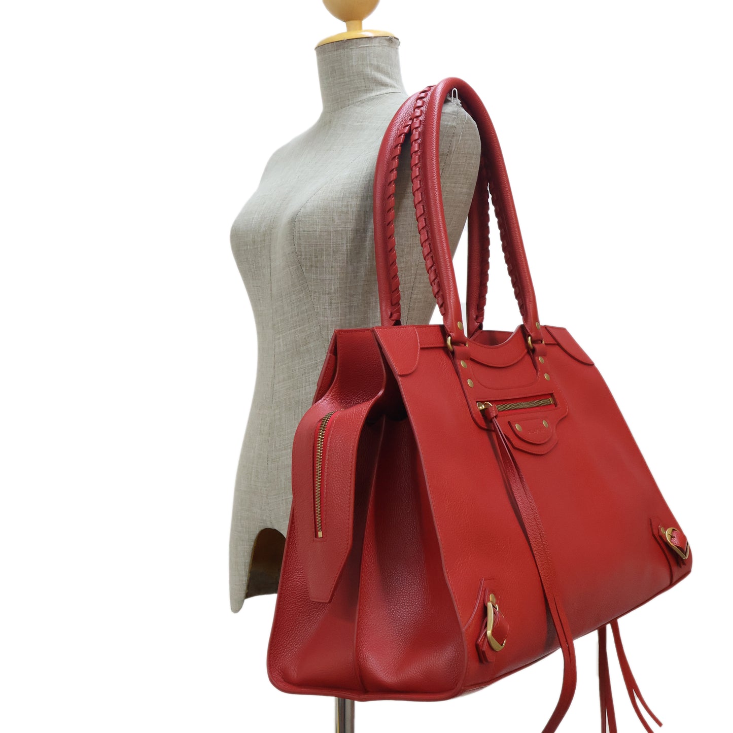 Balenciaga Neo classic Large City Red