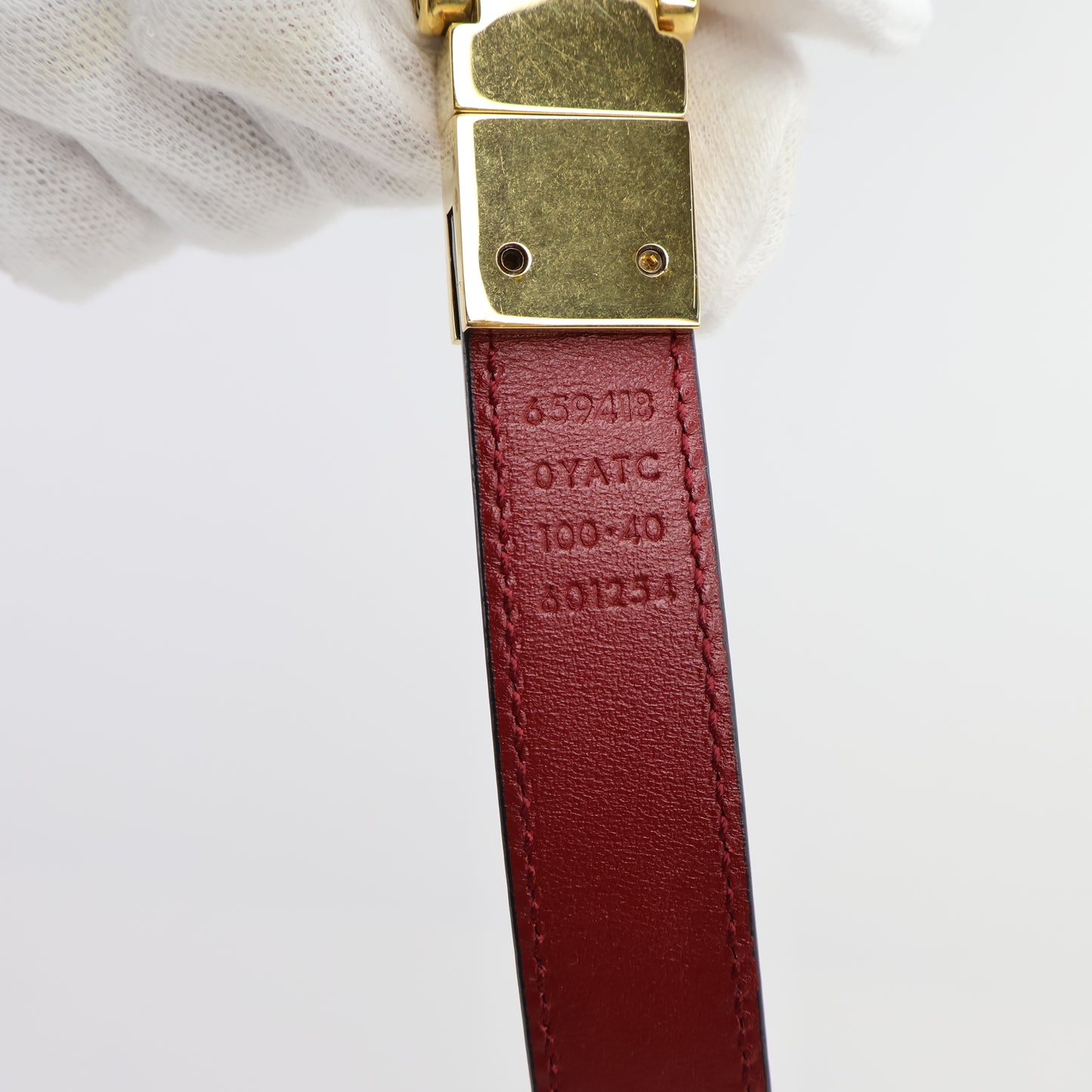 Gucci Belt Reversible GG Gold