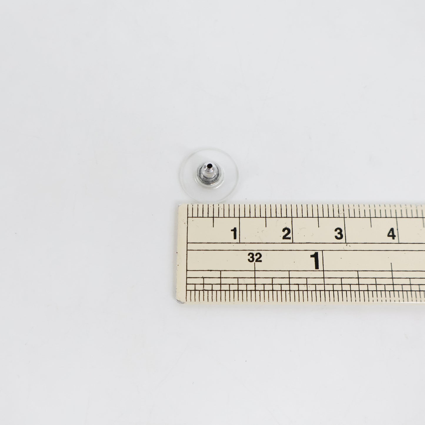 Chanel Earrings Drop CC Crystal Silver