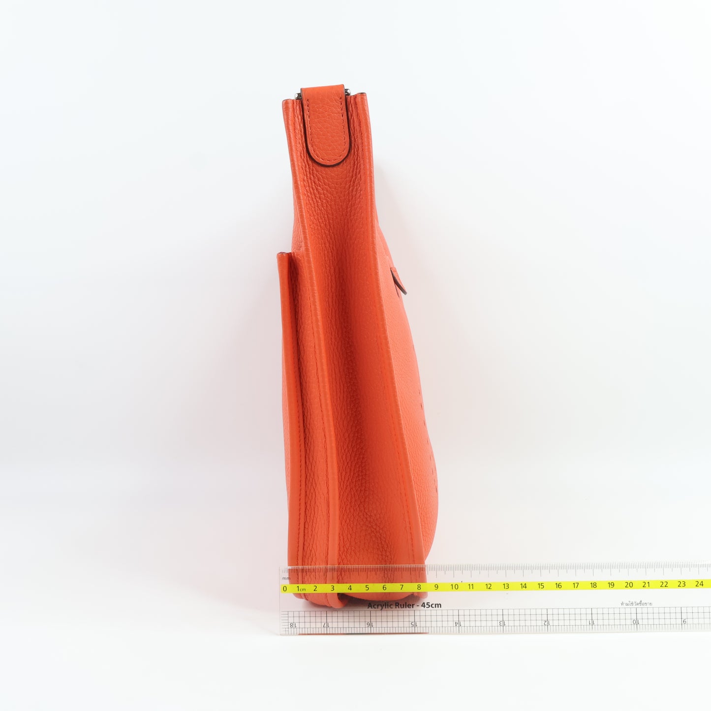 Hermes Evelyne PM Orange Poppy PHW