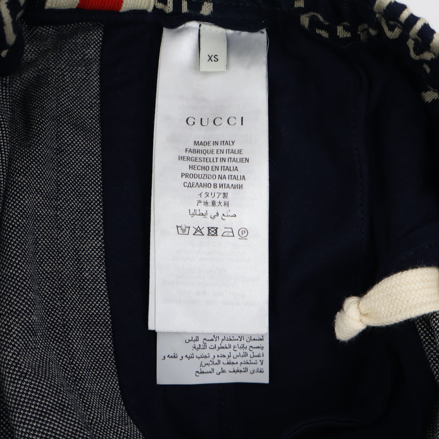 Gucci Pants Navy GG