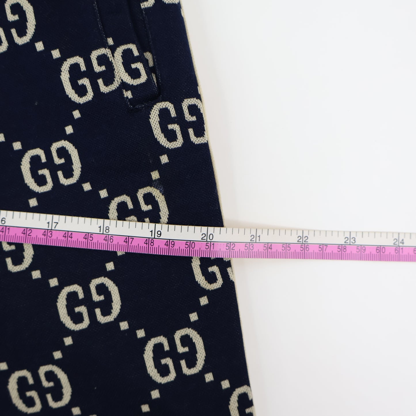 Gucci Pants Navy GG