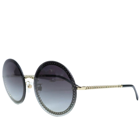 Chanel Round Sunglasses Chian Pearl