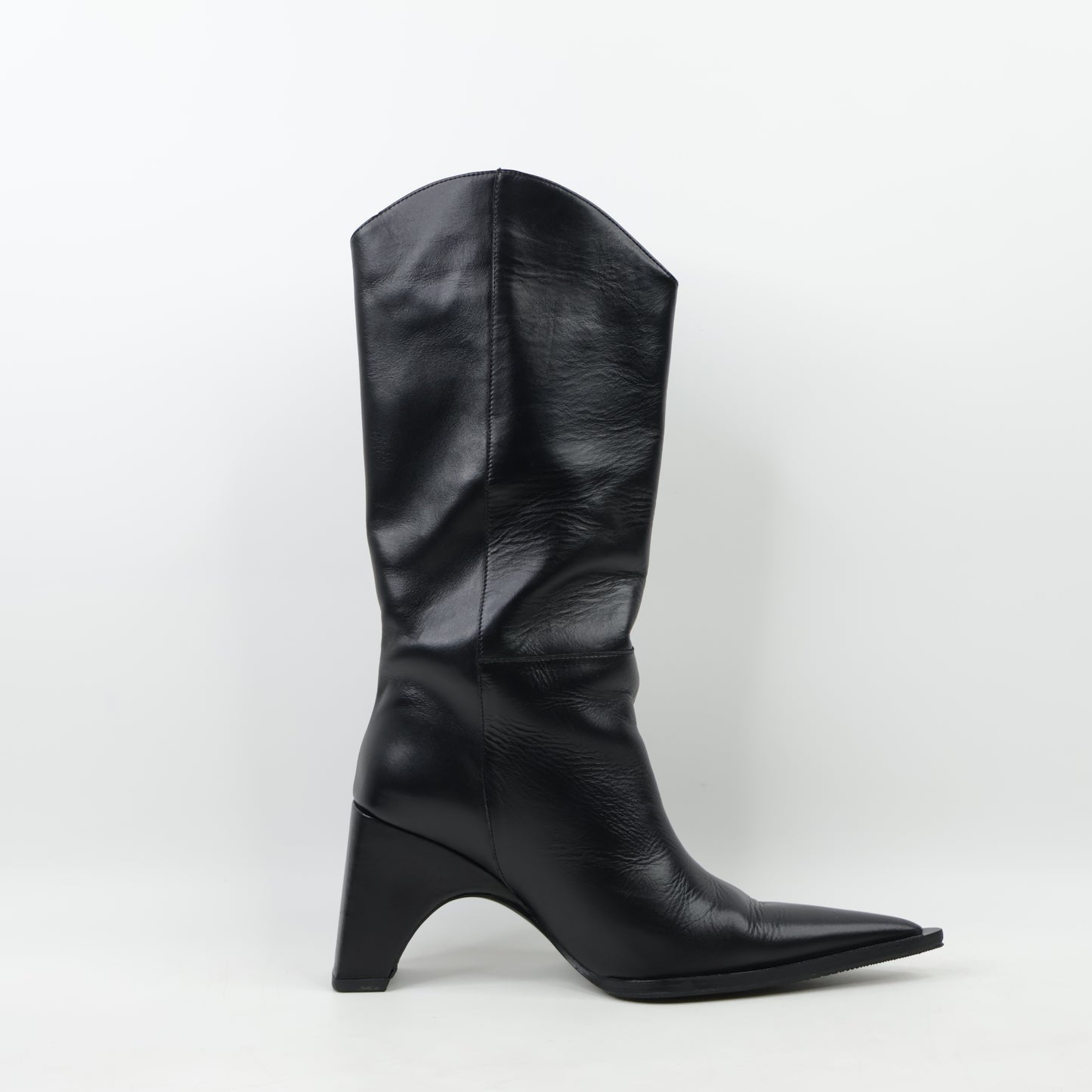 Coperni Bridge Cowboy Boots Black 36