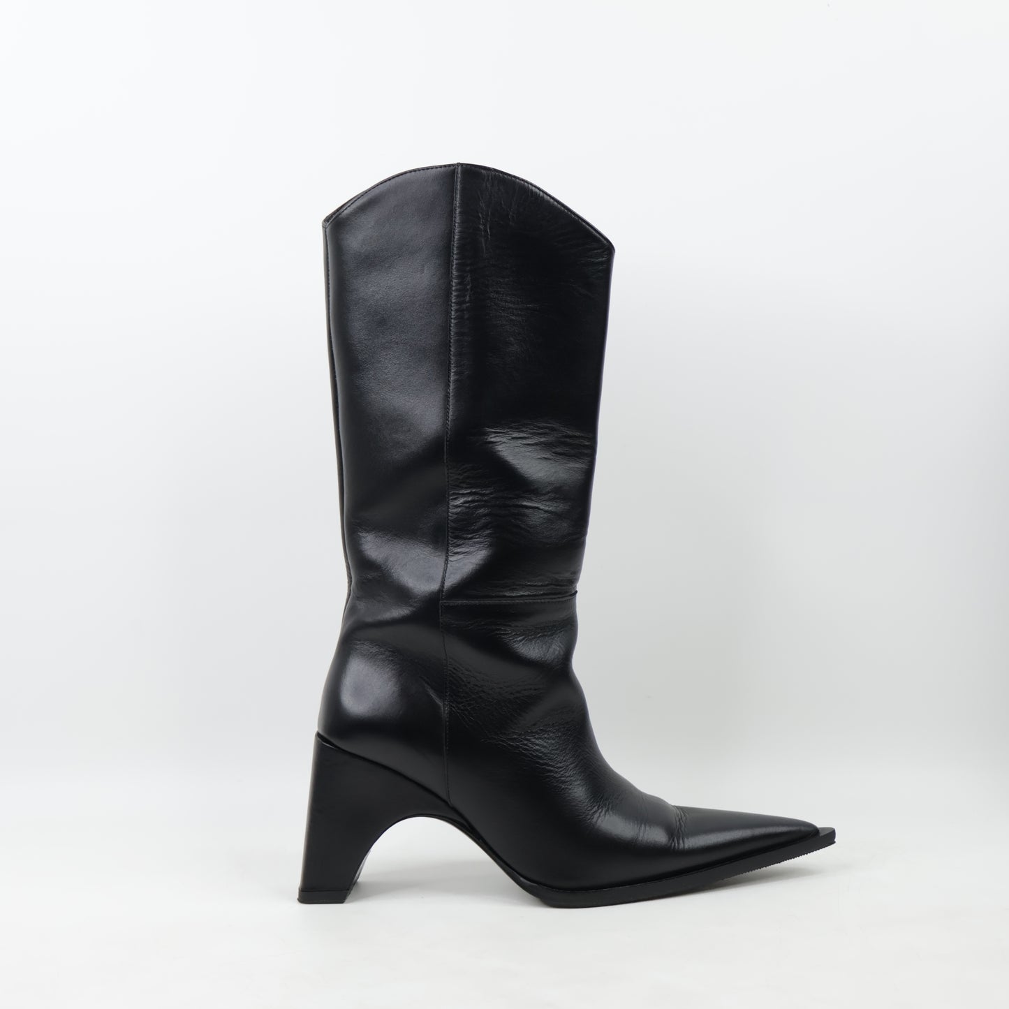 Coperni Bridge Cowboy Boots Black 36