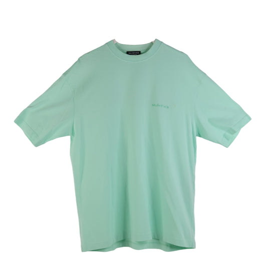 Balenciaga T-Shirt Logo Mint Green