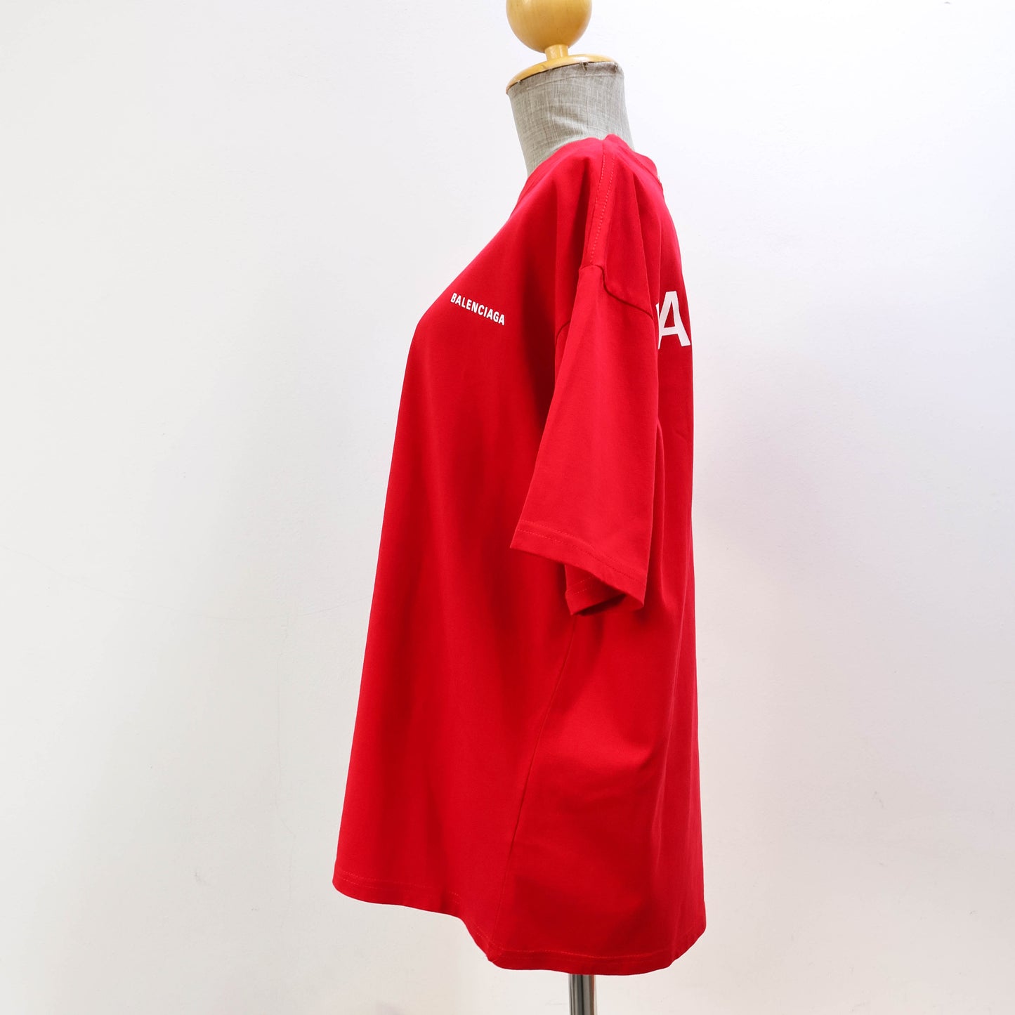 Balenciaga T-Shirt Logo Red