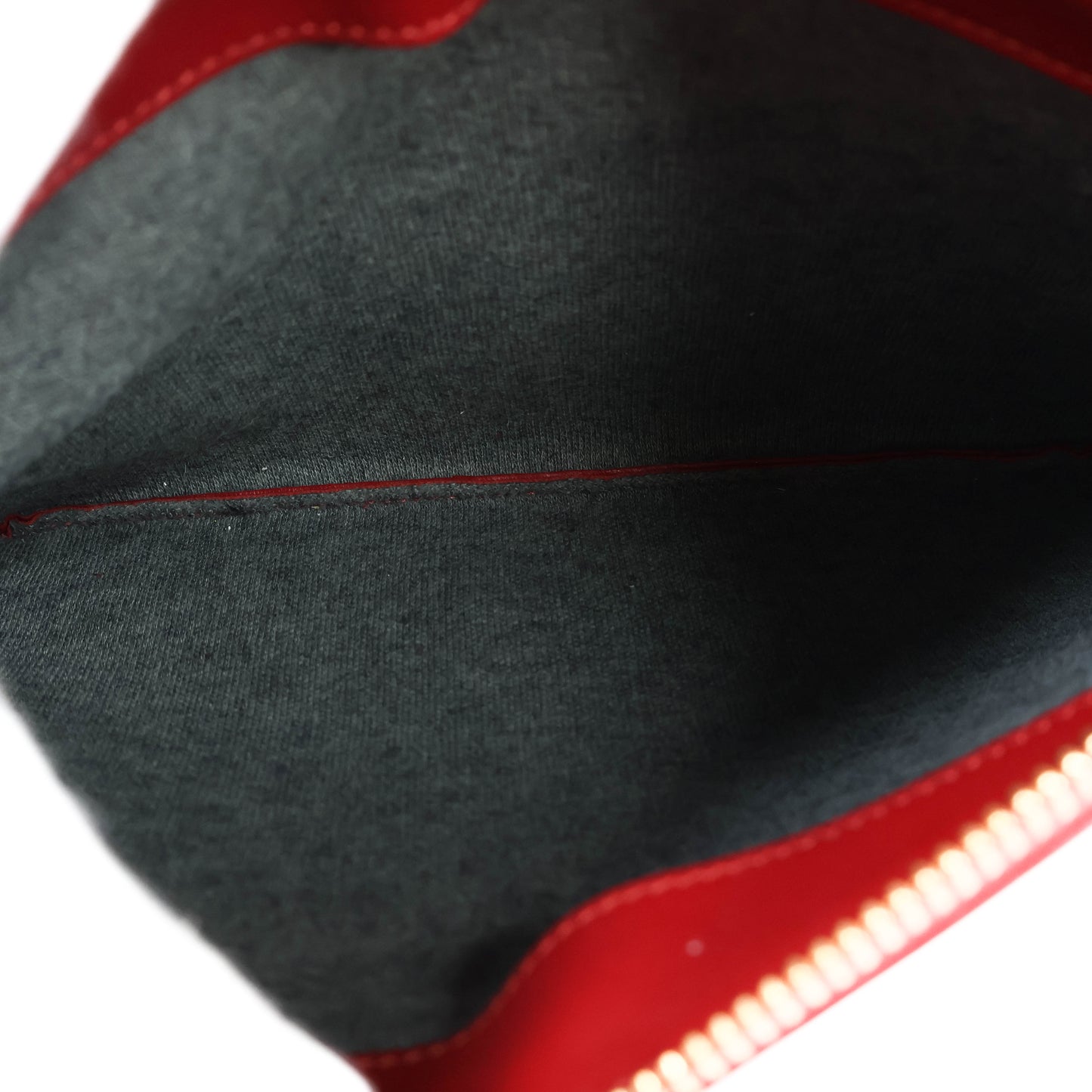 Celine Trio Crossbody Bag Red Leather