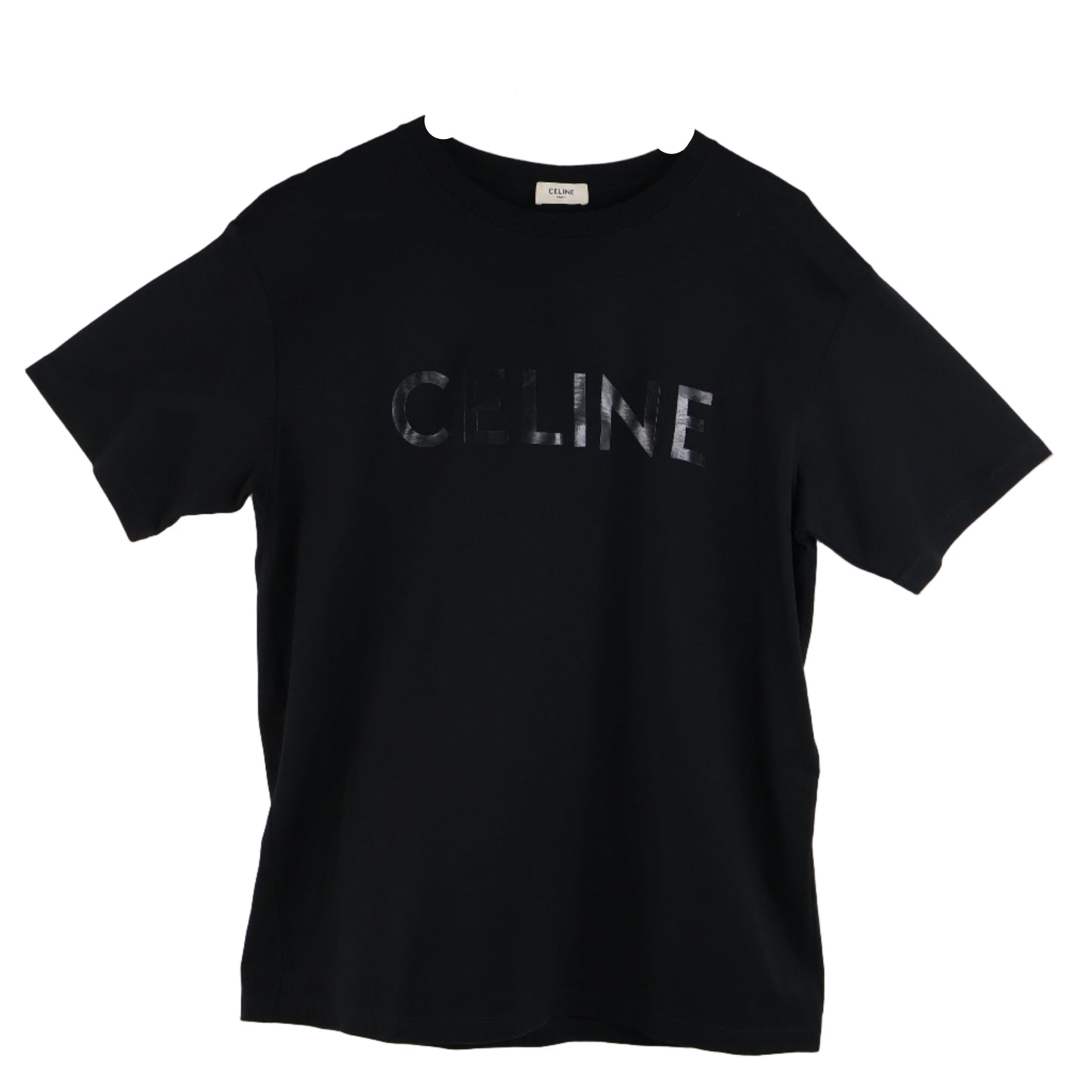 Celine T-Shirt Black Logo