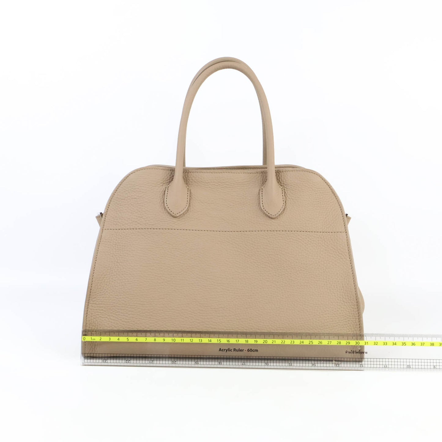 The Row Soft Margaux 12 Dark Taupe