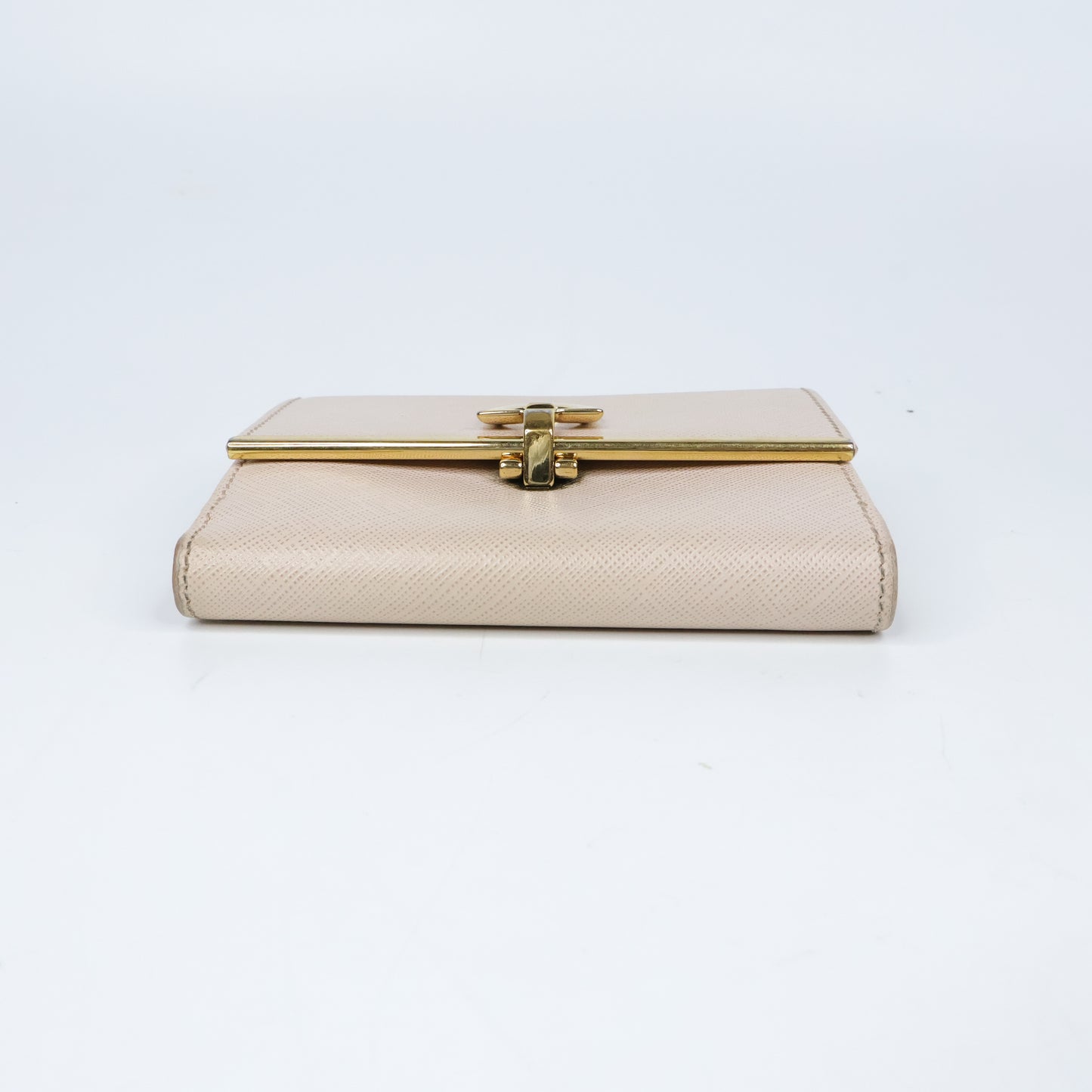 Ferragamo Short Wallet Cream