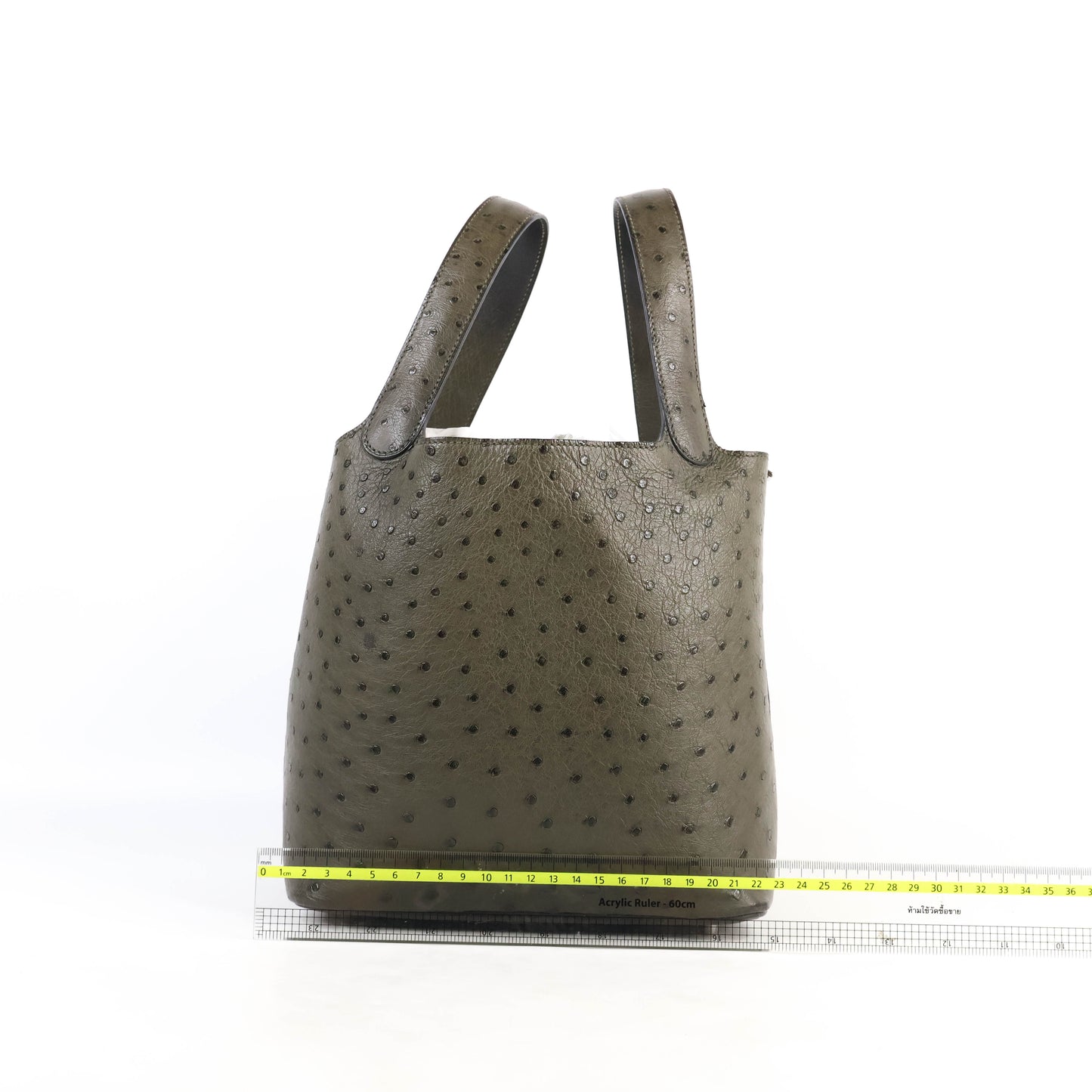 Hermes Picotin22 Ostrich PHW