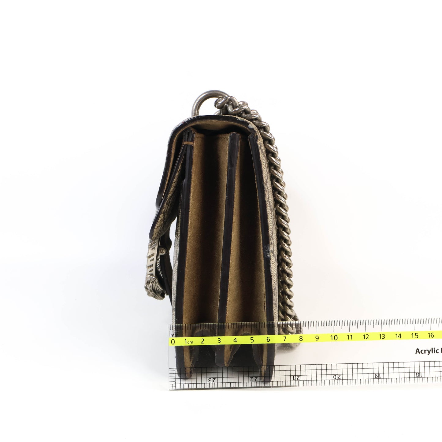 Gucci Dionysus GG Supreme Suede Brown