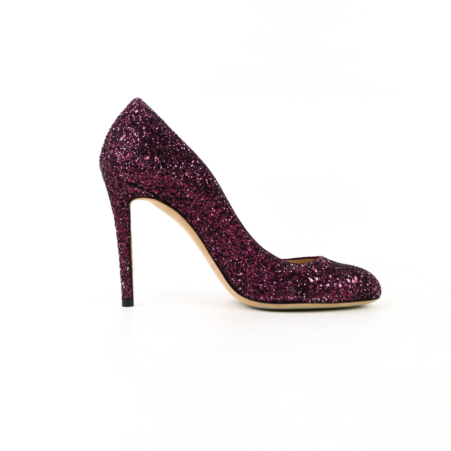 Jimmy Choo Pumps Glitter Red Black 37