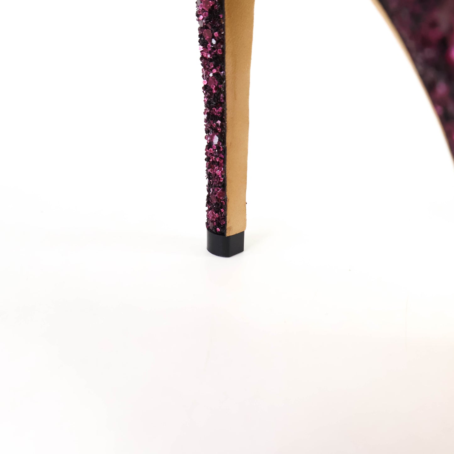 Jimmy Choo Pumps Glitter Red Black 37