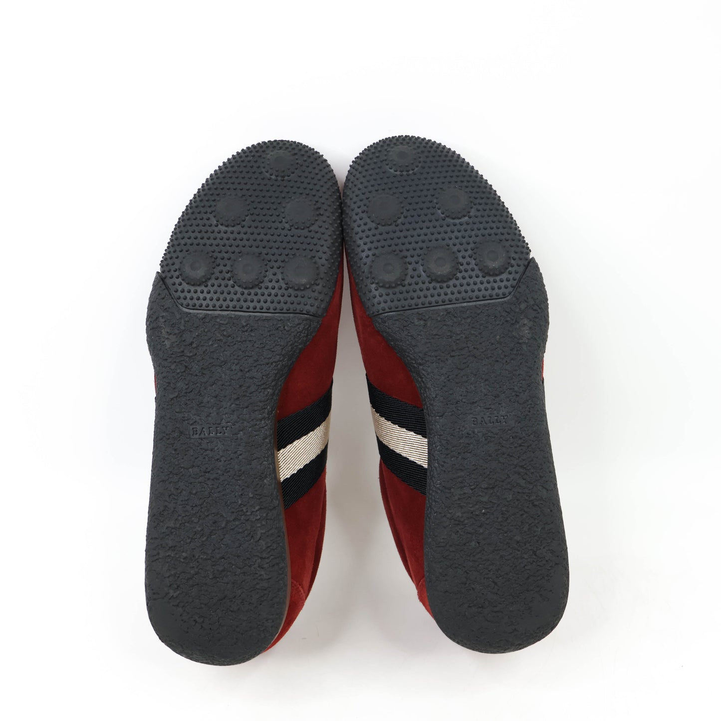 Bally Sneakers Red Suede 38.5