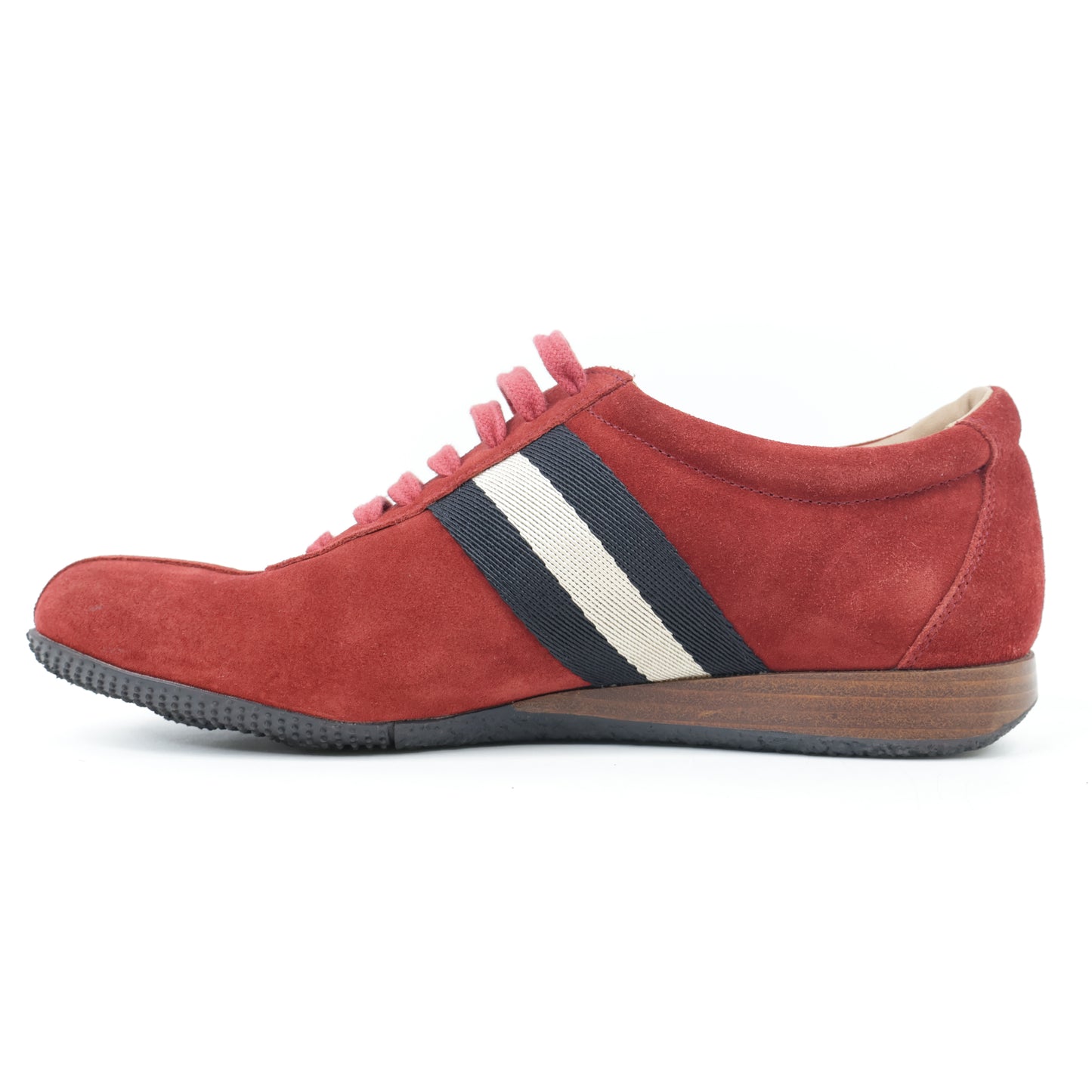 Bally Sneakers Red Suede 38.5