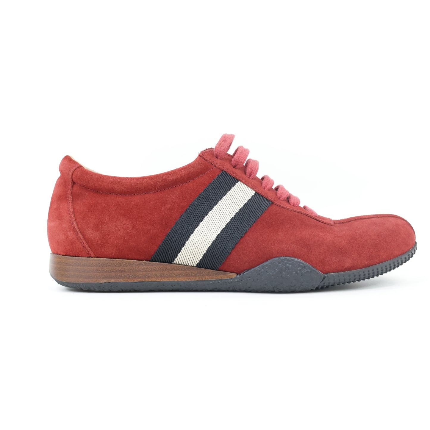 Bally Sneakers Red Suede 38.5
