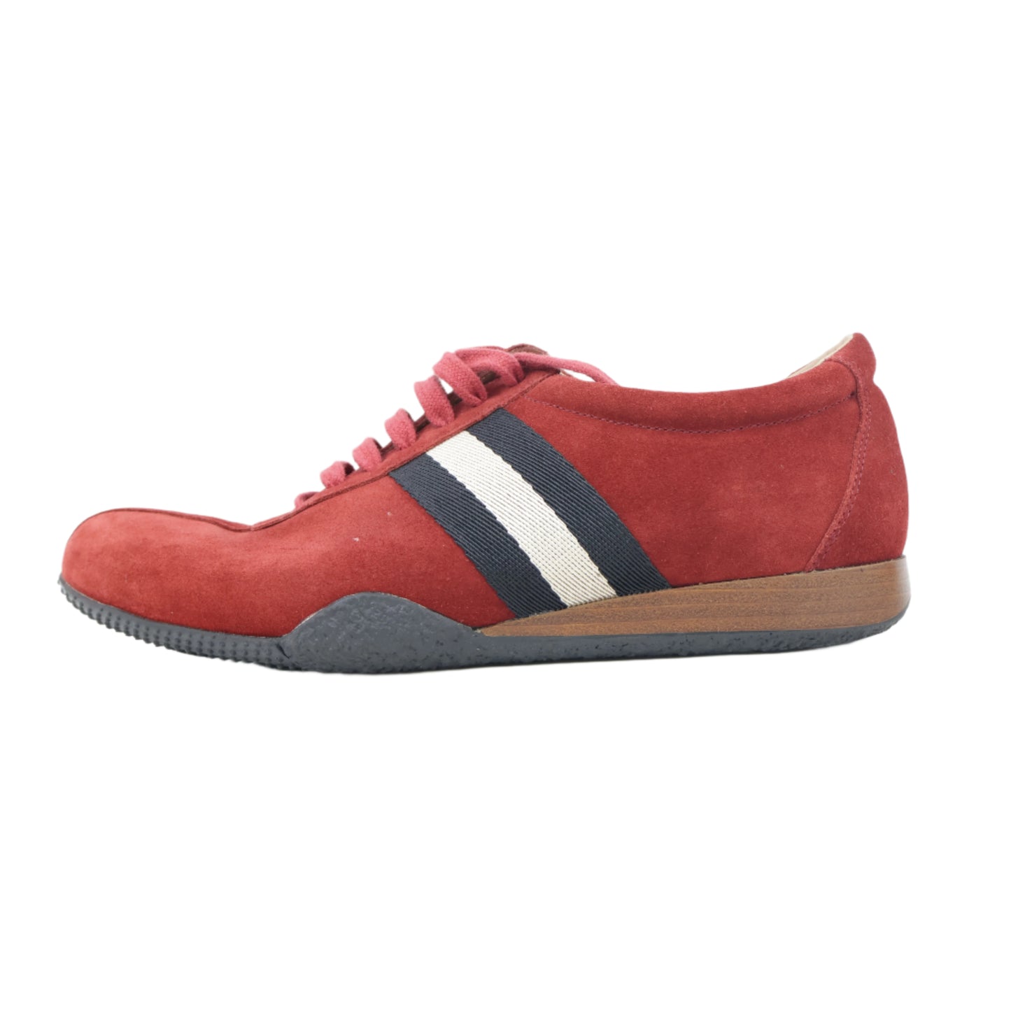 Bally Sneakers Red Suede 38.5