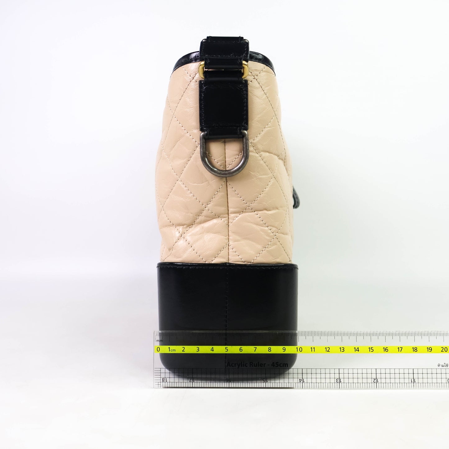 Chanel Gabrielle Medium Beige Black