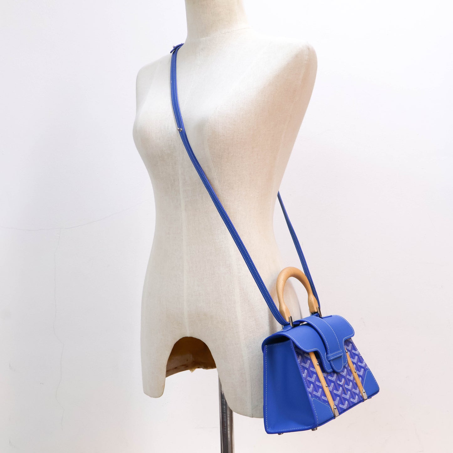 Goyard Saigon Mini Structure Blue