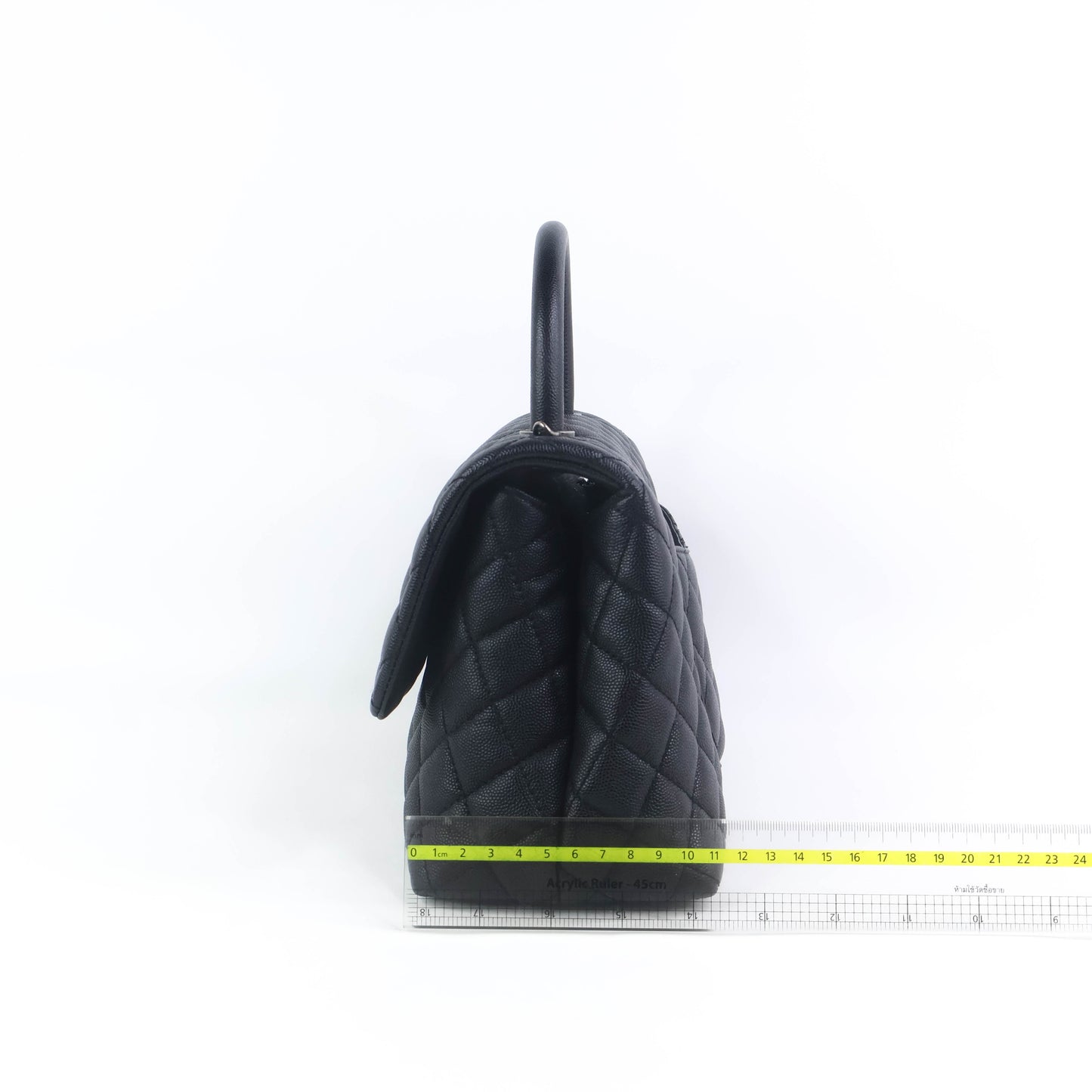 Chanel Coco Handle Medium Black Caviar